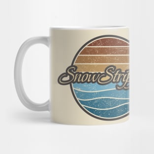 Snow Strippers Retro Waves Mug